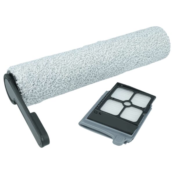 Kit de Manutenção vhbw para Tineco Floor One S7 Pro e S6 - Rolo de Escova e Filtro