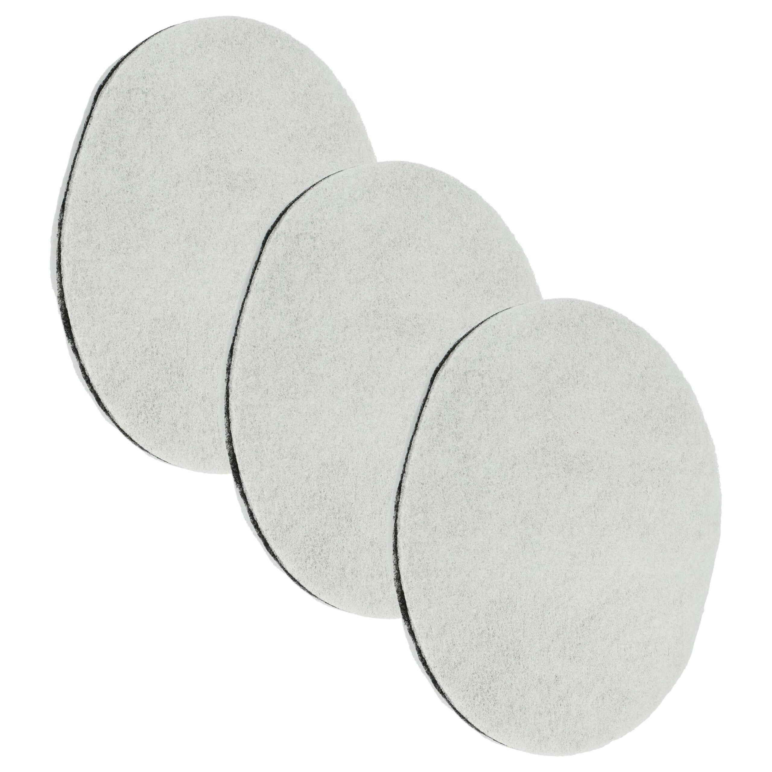 3x Filtro de Gordura vhbw para Fryer SEB Tefal Moulinex SmartClean