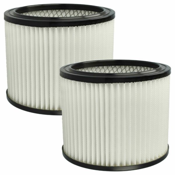 2 Filtros de Substituição vhbw para Aspirador Scheppach 7907702716