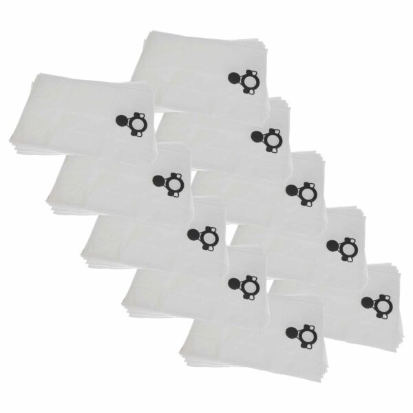 Pack 50 Sacos para Aspirador Makita W107418353 - Microfleece vhbw