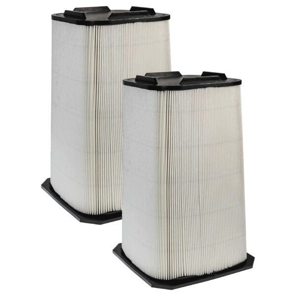 Conjunto de 2 Filtros Micro vhbw para Purificador de Ar Dustcontrol 42896