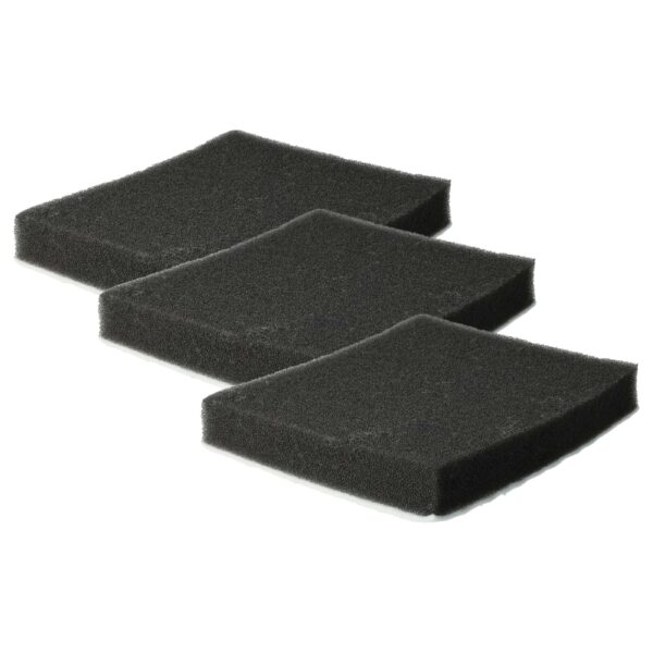 Pack 3x Filtros Microfibra vhbw Compatíveis Samsung DJ63-00669A