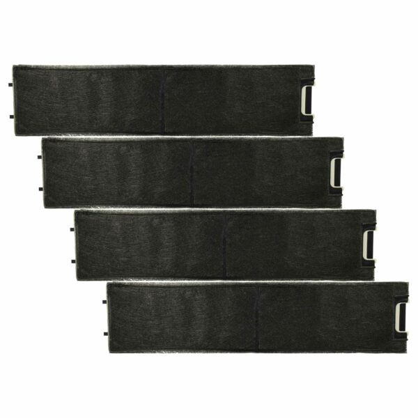 Filtro de Carvão Ativado vhbw para Coifa Miele - Substituição para 11762540 (Pack 4 unidades)