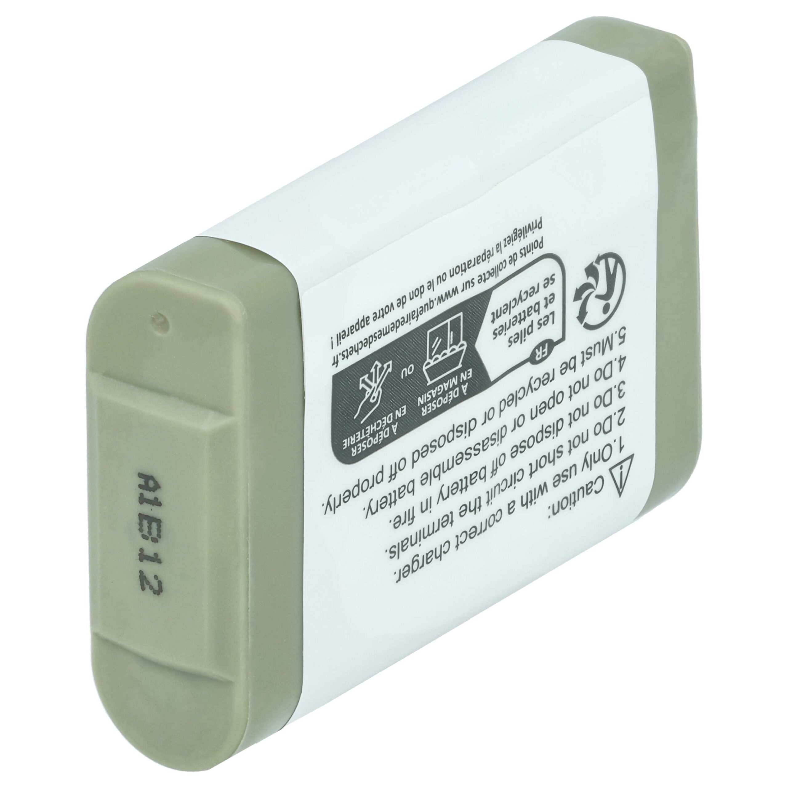 3x Bateria vhbw substitui Panasonic N4HHGMB00005 para telefone fixo - 700 mAh 3.6 V NiMH - Image 2