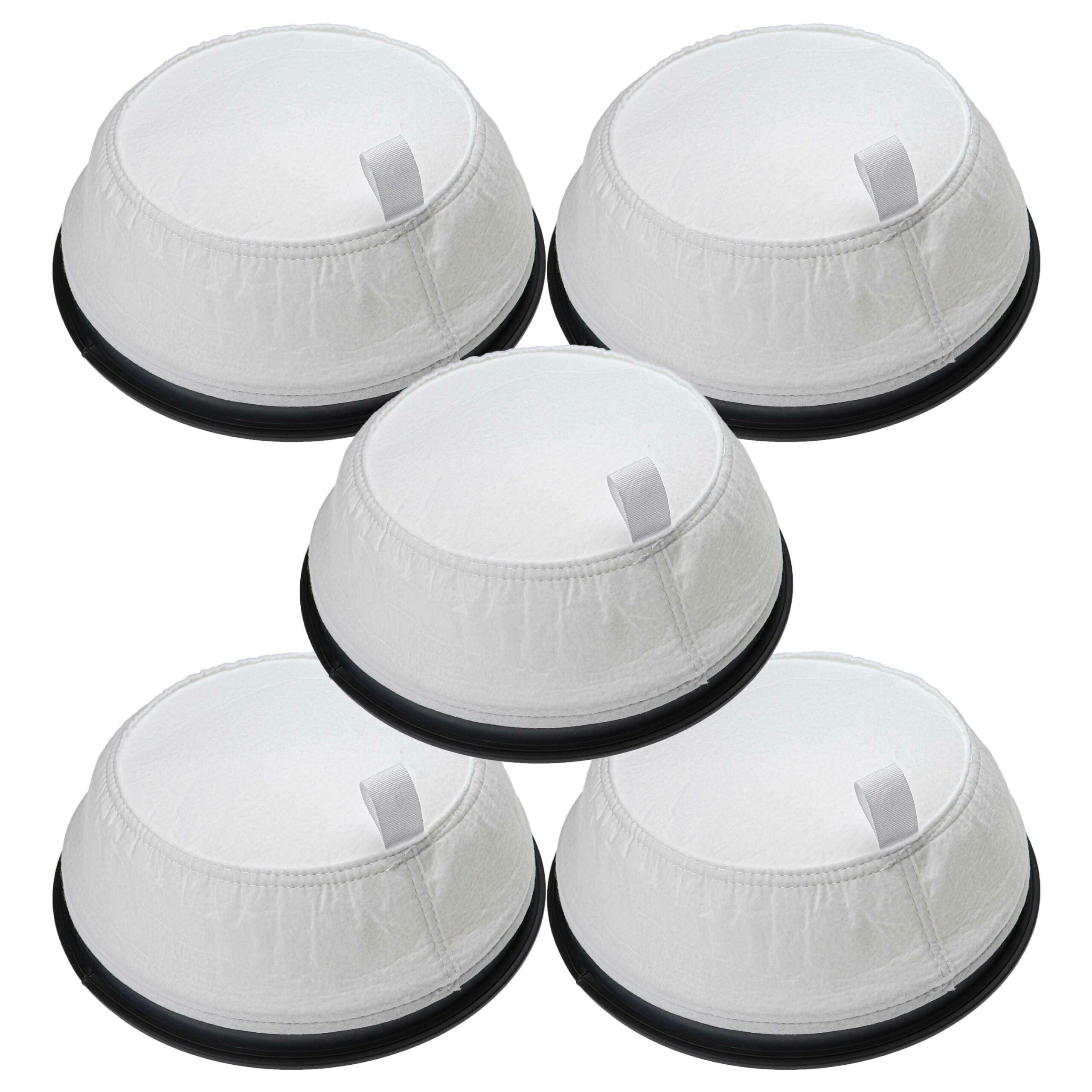 Pack 5 Sacos Filtro vhbw para Aspirador Taski/Nilfisk 1471432500
