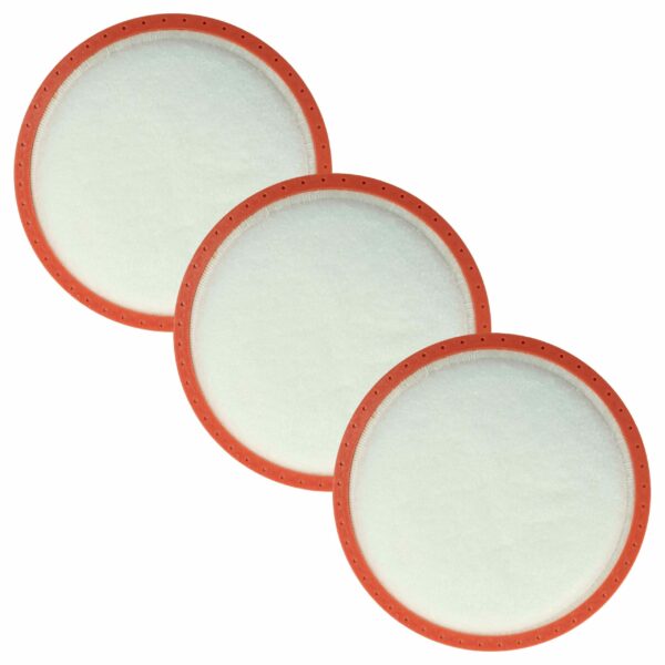 3 Filtros Pré-Motor vhbw para Aspiradores Dirt Devil 2620001, 2620002