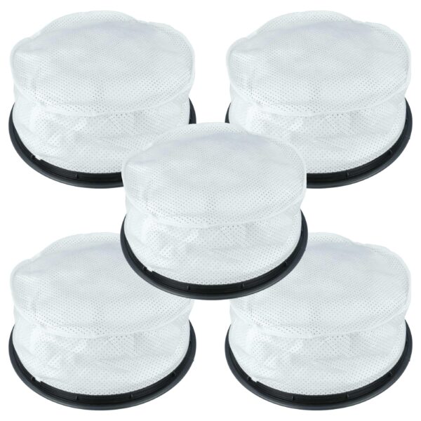 Pack de 5 Filtros Redondos vhbw para Aspiradores Numatic 604165, 604115 (32 cm)