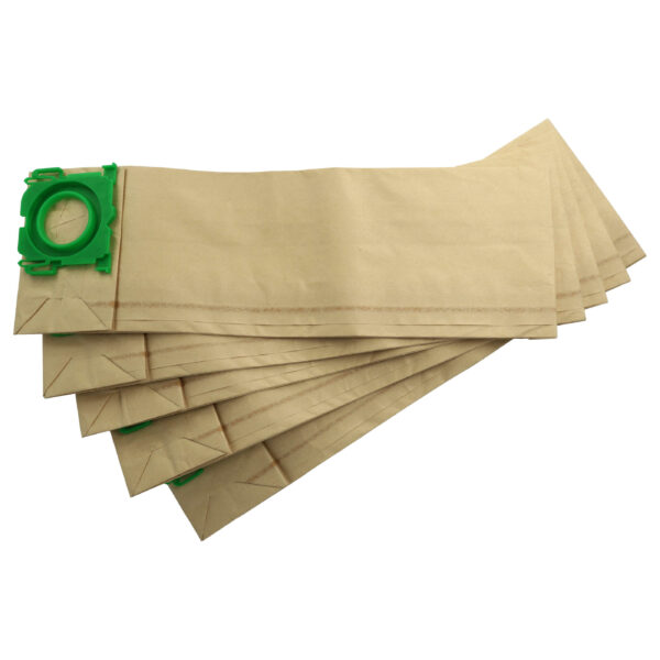 5x Saco para Aspirador vhbw compatível com Sebo 6629ER, 6629 AM, 6629 - Papel