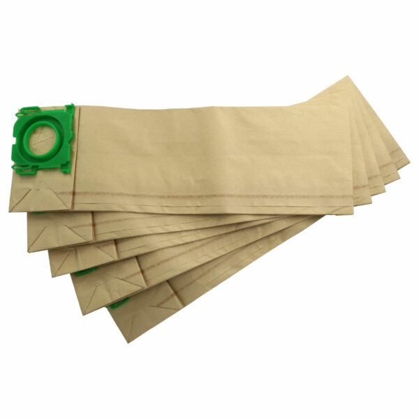 5x Saco para Aspirador vhbw compatível com Sebo 6629ER, 6629 AM, 6629 - Papel