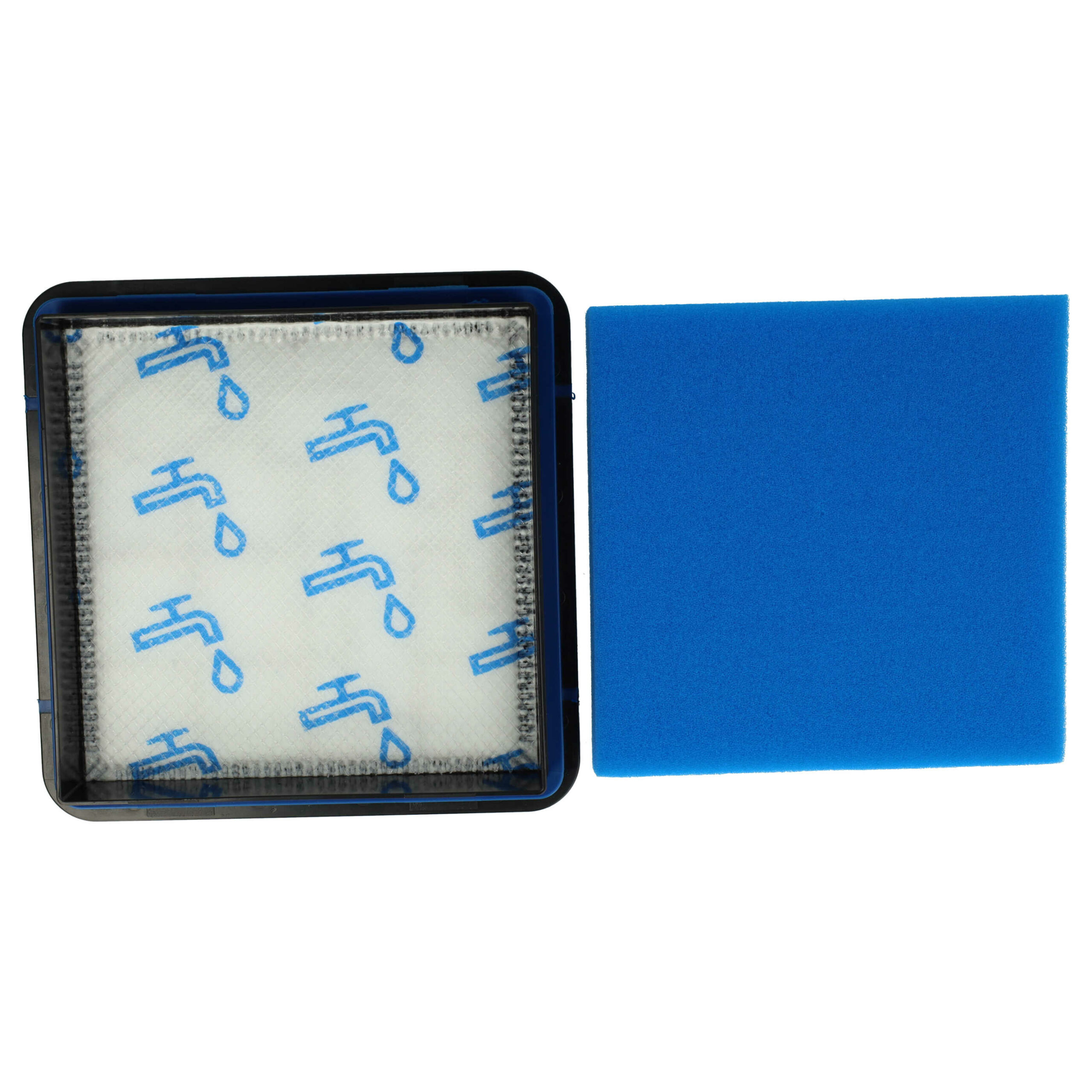 Jogo de Filtros vhbw para Aspirador Philips 432200494471, 432200538211