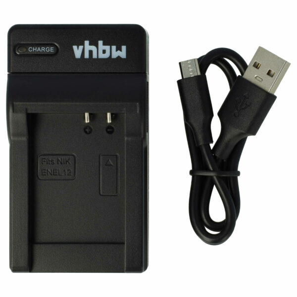 Carregador USB-C + Cabo para Câmara Digital Nikon Keymission - 0,5 A