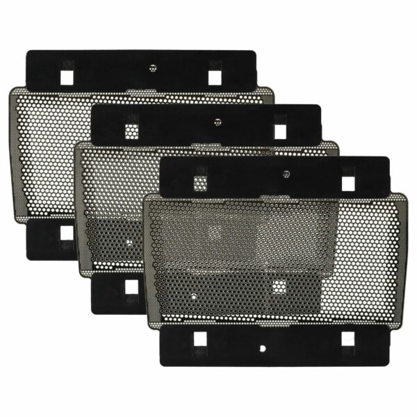 3 Lâminas de Barbear Substitutas para Braun 3000 Interface - Prata/Cinzento