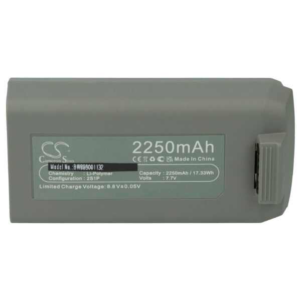 Bateria vhbw para Drone DJI Mavic Mini 2 / Mini SE - 2250 mAh 7.7 V