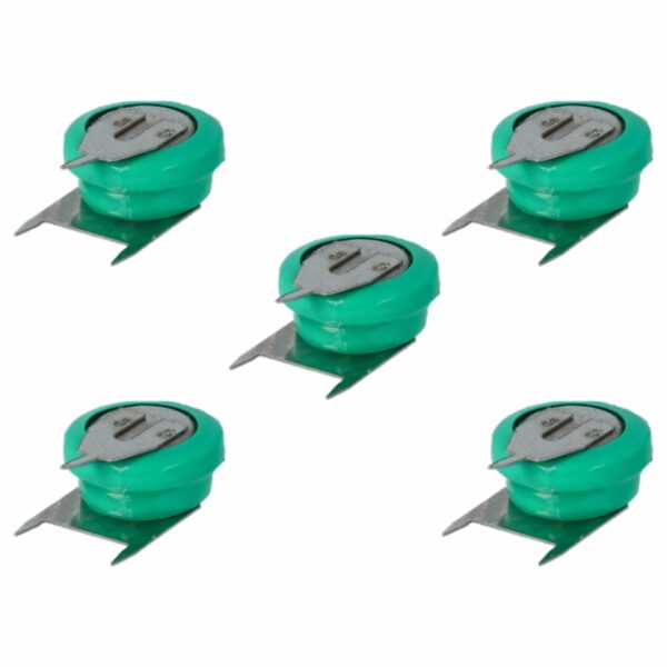 Bateria Recarregável V40H 40 mAh 1.2V NiMH com 3 Contactos - Pack 5 Unidades vhbw