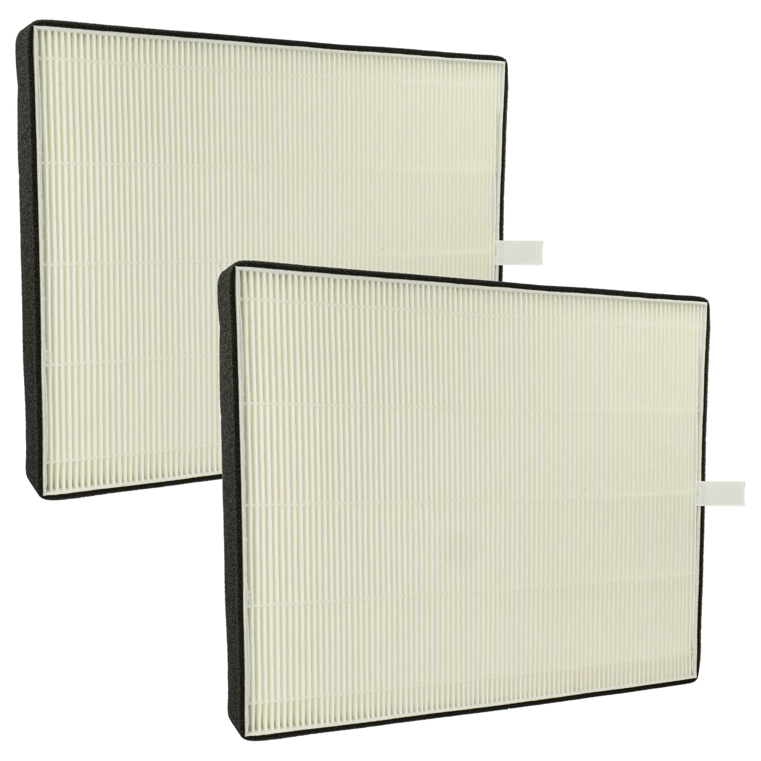 2x Filtro para Purificador de Ar Philips FY1114 - vhbw