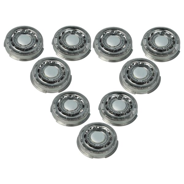 9 Cabeças de Corte para Philips S7520, S9000, S9031, S9111, S9161, S9711 - Prateado