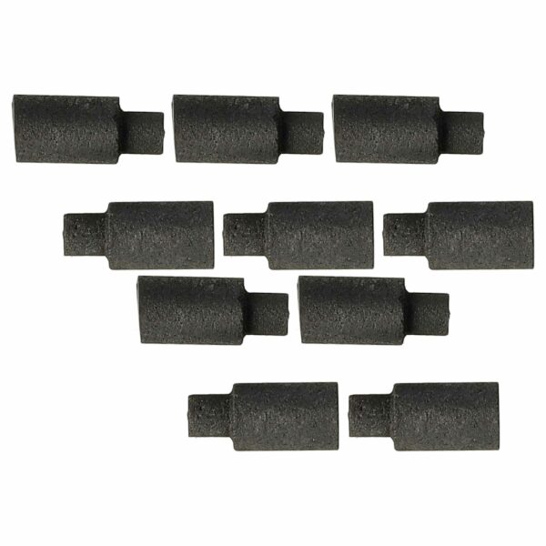 10x Escovas de Carvão Substituição para Roco 89743 Ferramentas Elétricas - 3 x 2 x 6.5 mm