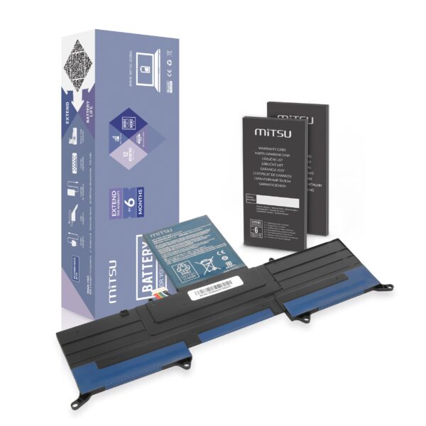 Bateria Mitsu para Portátil Acer Aspire S3 Series - 3280mAh (36Wh) - AP11D3F AP11D4F
