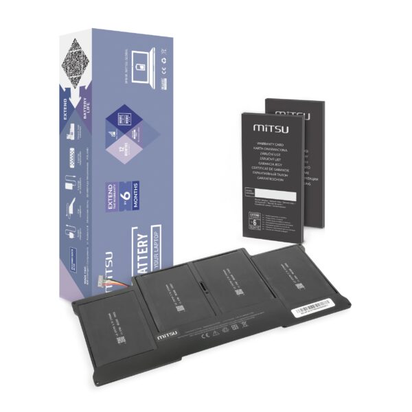 Bateria Mitsu para Apple MacBook Air 13" - A1377