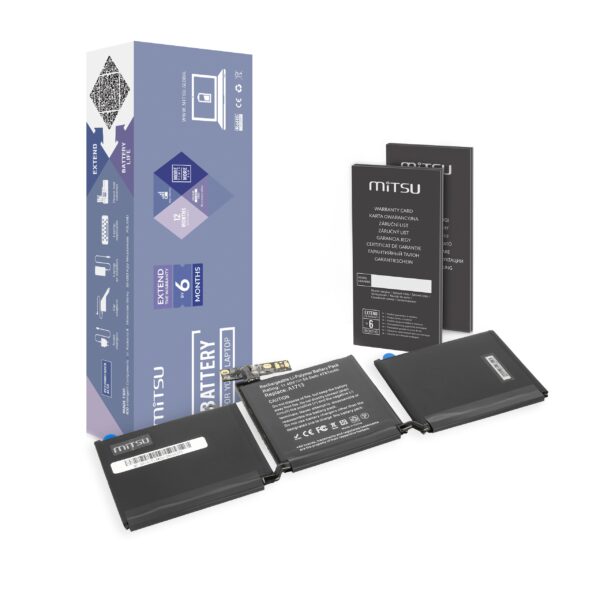 Bateria Mitsu para Apple MacBook Pro 13 A1708 (A1713)