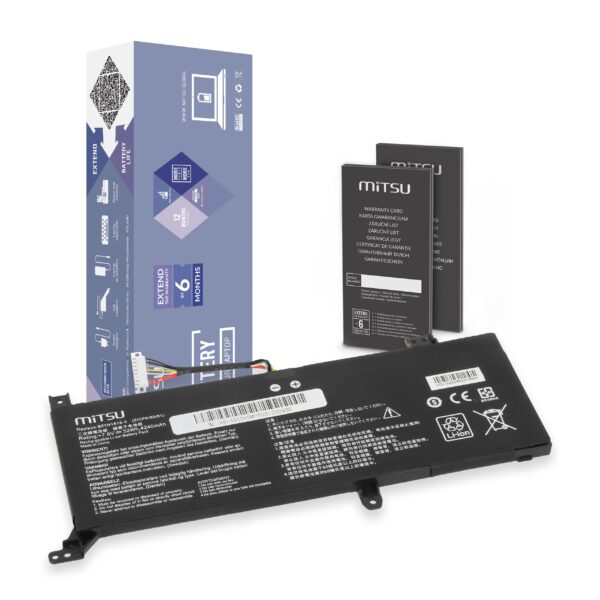 Bateria Mitsu de Alta Capacidade para Portátil Asus Vivobook 14 A416J, 15 D515D