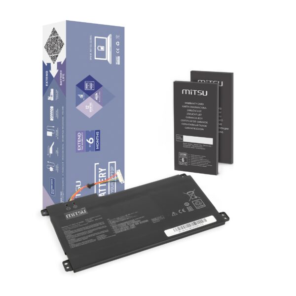 Bateria Mitsu para Asus Vivobook 14 E410MA, 14 L410MA, L510MA, R522MA