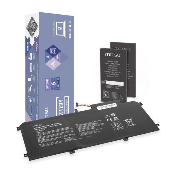 Bateria Mitsu para Asus Zenbook UX305C, UX305F