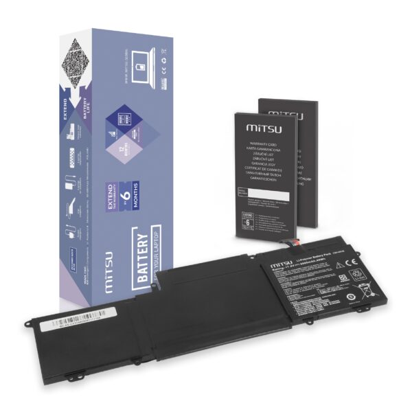 Bateria Mitsu para Asus ZenBook UX32A, UX32LA, UX32VD