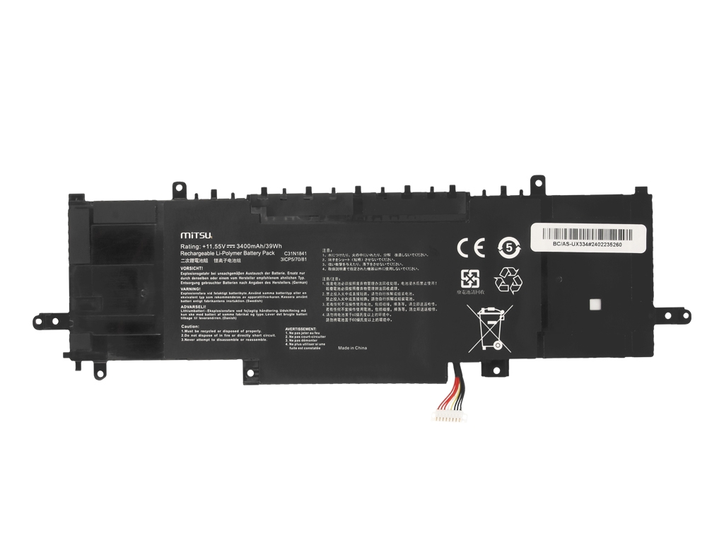 Bateria Mitsu para Asus ZenBook 13 14 UX334, UX434, UX463 - Image 4