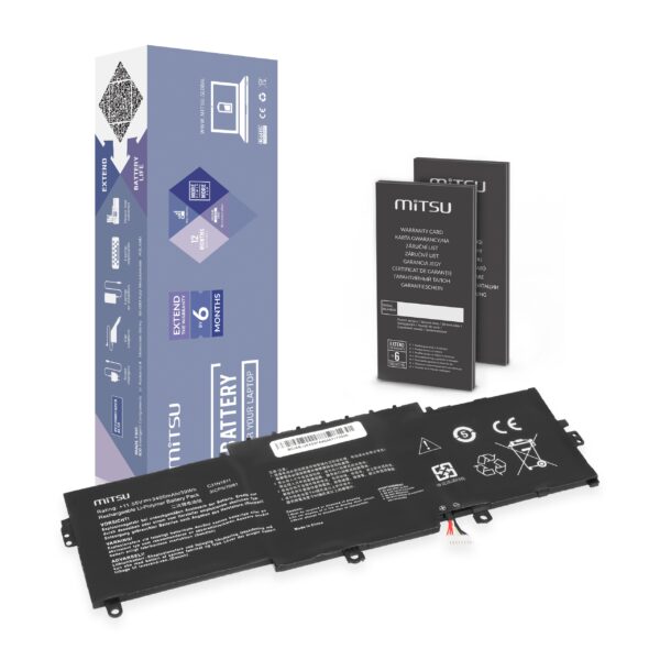 Bateria Mitsu para Asus Zenbook UX433FA, UX433FL, UX433FN