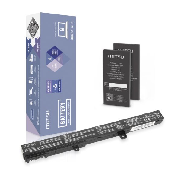 Bateria Mitsu para Asus X451, X551 (2200mAh)