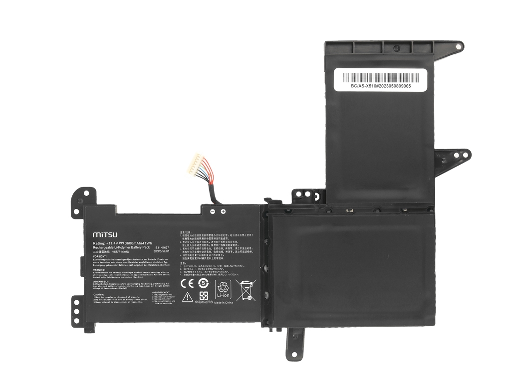 Bateria Mitsu para Asus Vivobook 15 X510, S15 S510UA - Image 4