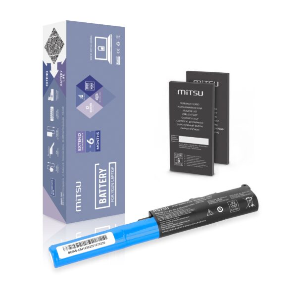 Bateria Mitsu 2200mAh (24Wh) 10.8V para Portátil Asus X541