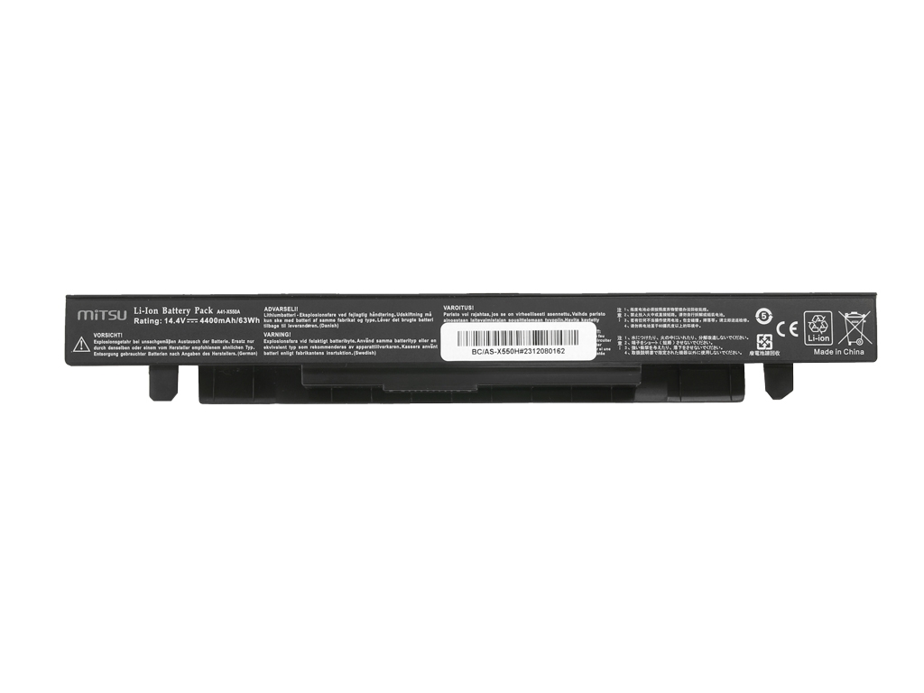 Bateria Mitsu 14.4V (14.8V) 4400mAh para Portáteis Asus X550, A450, F450, K550 Series - Image 4