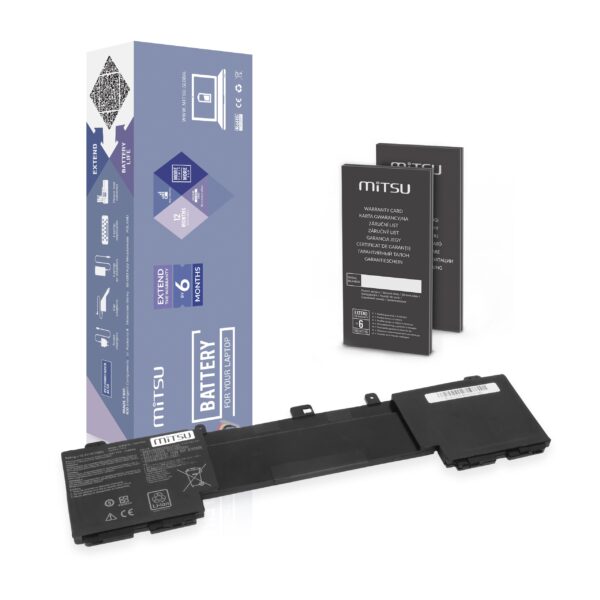 Bateria Mitsu para Asus Zenbook Pro UX550V, UX550VD, UX550VE