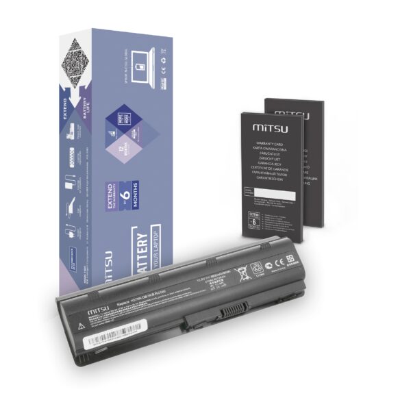 Bateria Mitsu de Alta Capacidade 8800mAh para Portátil Compaq Presario CQ42, CQ62, CQ72 Series