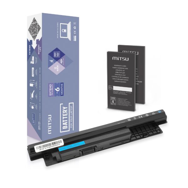 Bateria Mitsu para Dell Inspiron 14, 15, 17 - 14.8V