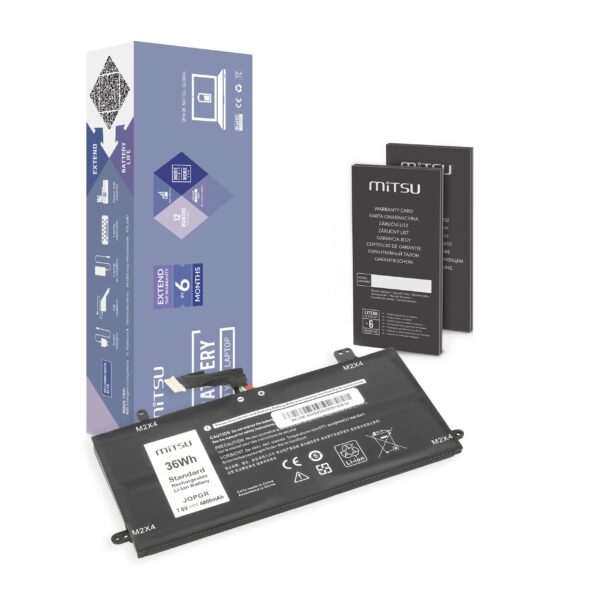 Bateria Mitsu para Portátil Dell Latitude 12 (5285, 5289, 5290) - Alta Capacidade