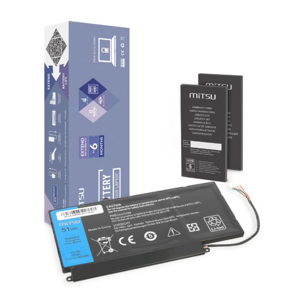 Bateria Mitsu para Dell Vostro 5460, 5480, 5560