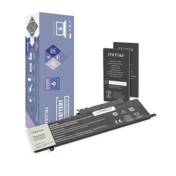 Bateria Mitsu de Alta Capacidade para Portátil Dell Inspiron 13 (7347) e Modelos Compatíveis