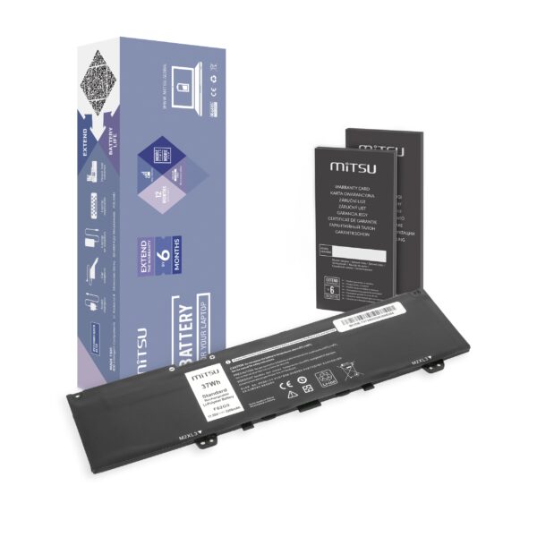 Bateria Mitsu para Dell Inspiron 13 (7373), 13 (7386)