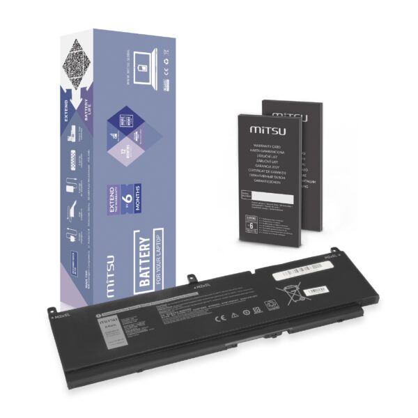 Bateria Mitsu para Dell Precision 7550, 7760