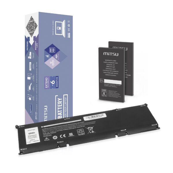 Bateria Mitsu para Dell Alienware M15 M17 R3, XPS 15 (9500)