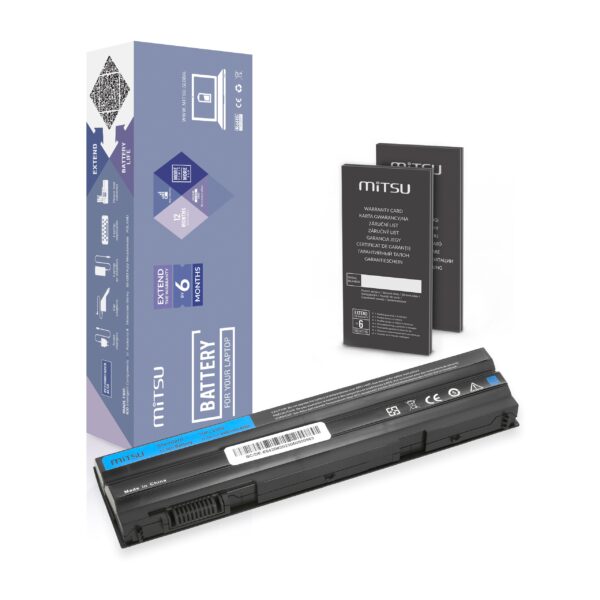 Bateria Mitsu para Dell Latitude E5420, E6420 - 4400 mAh