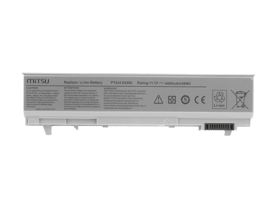 Bateria Mitsu para Dell Latitude E6400 (4400mAh) - Image 4