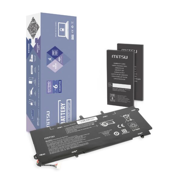Bateria Mitsu para HP EliteBook Folio 1040 G1, G2, BLO6XL