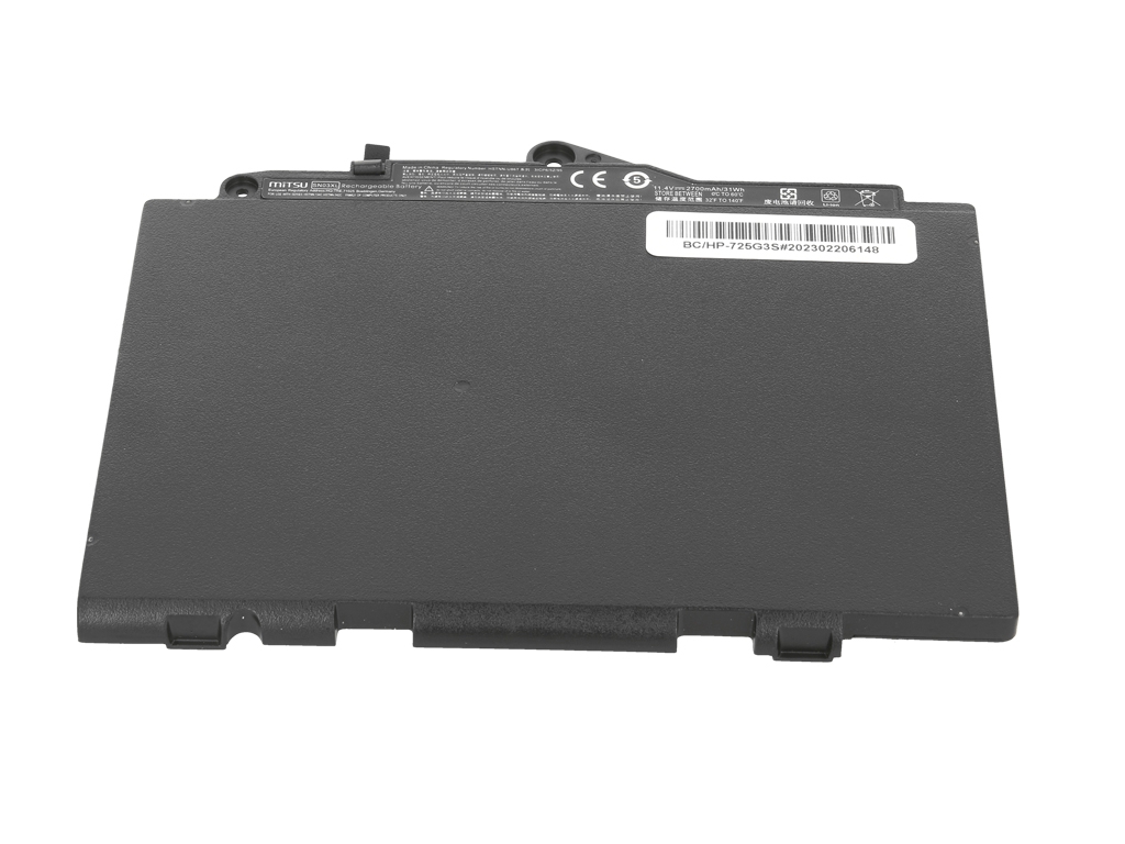 Bateria Mitsu para HP EliteBook 725 G3, 820 G3 (2700mAh) - Image 2