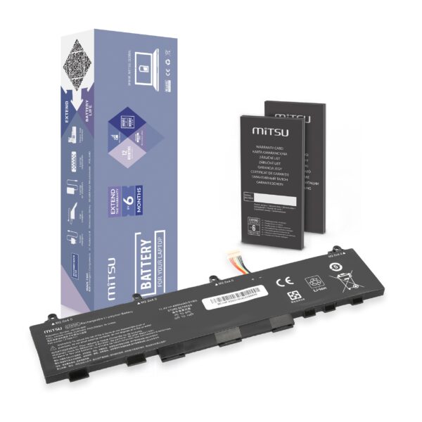 Bateria Mitsu para HP EliteBook 830, 840 (G7, G8), ZBook Firefly 14 (G7, G8)
