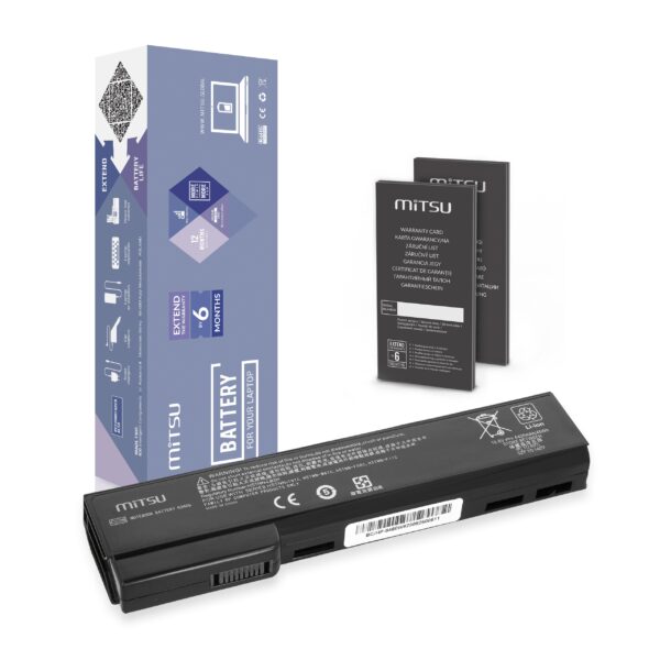 Bateria Mitsu para Portátil HP EliteBook 8460p 8460w ProBook 6460b 6560b | 4400mAh 10.8V