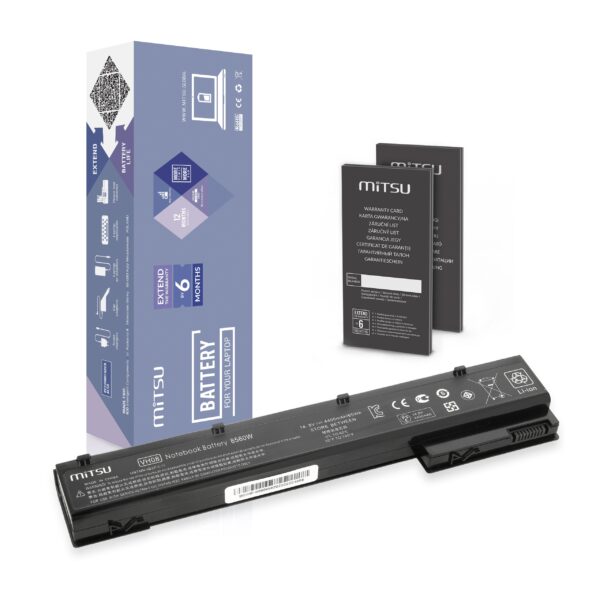 Bateria Mitsu para HP EliteBook 8560w 8570w 8760w 8770w | VH08 VH08XL